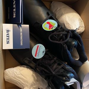 BATES TACTICAL BOOTS 4" Lightweight CODE 6 LEATHER / NYLON Size 9W  # 6604